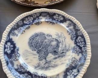 Copeland Spode Turkey Plates 