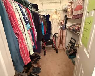 Women’s clothes, shoes and purses 