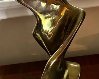 Stunning Solid Bronze Figurine.