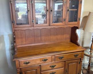 Wooden Dining Hutch Cabinet