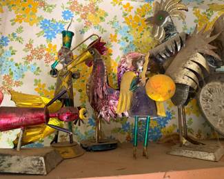 Mexican Tin Objects