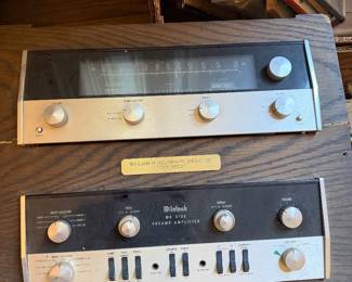 McIntosh Pre Amp & Receiver