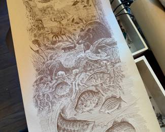 Wildlife Print Unframed