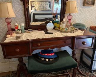 Mahogany Vanity