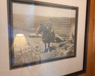 Out west Print