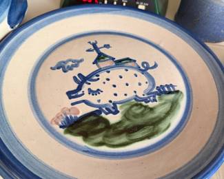 M.A. Hadley Collectible Plates/Cups/Saucers