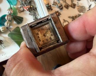 Dunhill Pocket Watch, No glass, being Sold as IS.