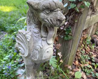 Cement Dragon, lost a Wing & Can't fly