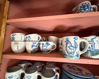 M.A. Hadley Collectible Plates/Cups/Saucers
