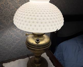 Converted Oil to Electric Lamp