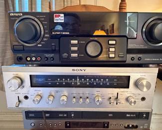 Electronics, Receiver and Tape Deck
