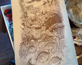Wildlife Print Unframed