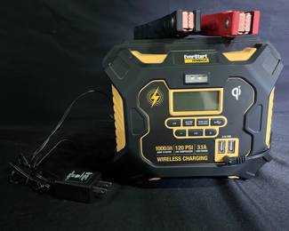 Ever start Max Power Station Model: PPS1C Power Station LED light 120 PSI Air Compressor Wireless charging for your phone 3.1A USB power!  To BID on this item please go to Dothan CTBids  This ONLINE Estate Sale begins closing on Thursday, 4/30 @ 5:30!!  Don't forget to place your MAX PROXY BID & Let the CTBids System BID 4 YOU! PU is in Dothan!  Specific address will be provided to winning bidders on their invoices!! Sale ends 4/30 start'g @ 5:30 – Pick-up will be on SATURDAY 5/2....  Shipping is available on certain items at Buyers Cost.