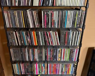 Hundreds of CDs