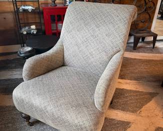 Upholstered armchair