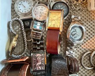 Fossil, diesel, and other various Watches