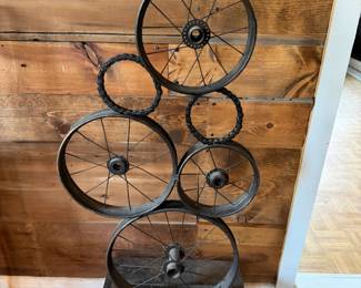 Repurposed metal sculpture
