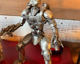 Aluminum figure