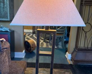 Metal table lamp