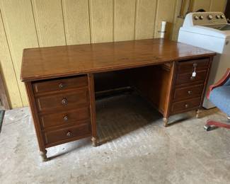 Desks and chairs