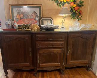 Beautiful French buffet 