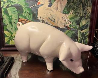 Ceramic pig 