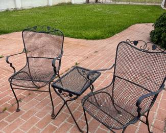Wrought iron patio furniture 