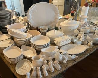 White dinnerware 