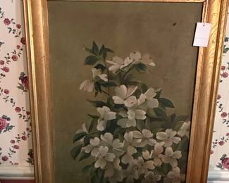 Dogwood Blossom Oil Painting