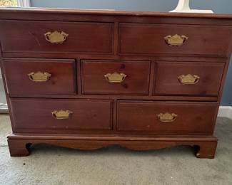 Drexel Heritage Chippendale Style Cherry Dresser