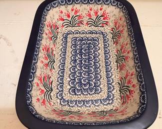 Ceramika Artystyczna Rectangular Baking Dish
