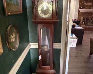 Howard Miller "Tempus Fugit" Grandfather Clock