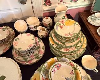 Franciscan "Fresh Fruit" Pattern Dinnerware Set