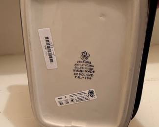 Ceramika Artystyczna Rectangular Baking Dish