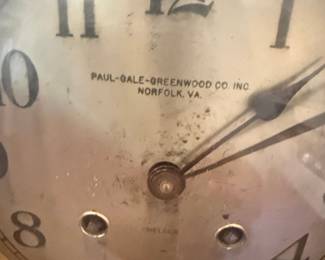 Chelsea Clock Company Ship's Bell Mantel Clock retailed by Paul-Gale-Greenwood Co. Inc.