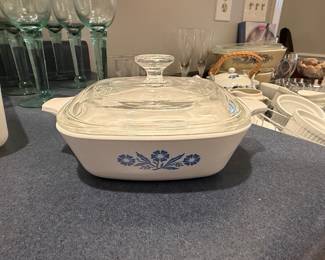 CorningWare Blue Cornflower 2.5 Quart Casserole Dish with Lid