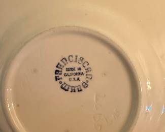 Franciscan "Fresh Fruit" Pattern Dinnerware Set