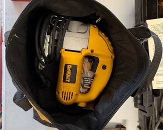 DEWALT DW331 Corded Jigsaw with Carrying Bag