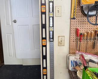 Assorted Levels and Ruler Set