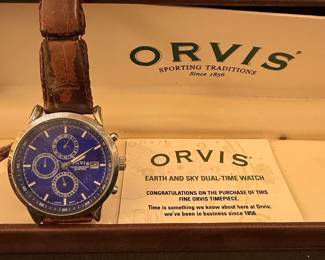 Orvis Earth and Sky Dual-Time Watch
