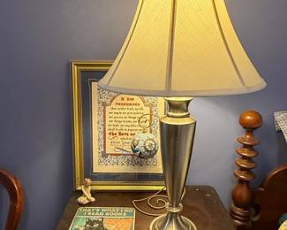 Stiffel "Classical Urn" Burnished Brass Table Lamp