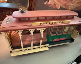 Jim Beam Powell & Hyde Cable Car Decanter