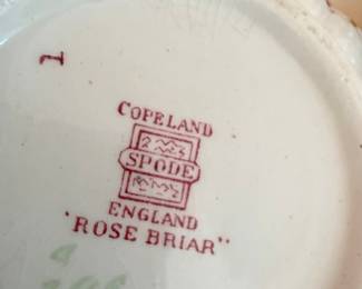 Spode "Rose Briar" China Set
