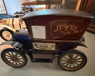 Jim Beam Jewel Tea Co. 75th Anniversary Delivery Wagon Decanter