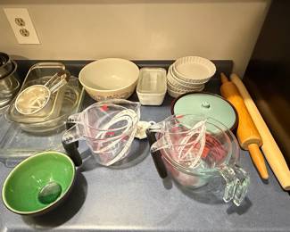 Assorted Vintage Kitchenware Collection