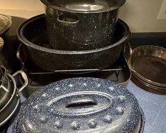 Granite Ware Roasting Pan Set