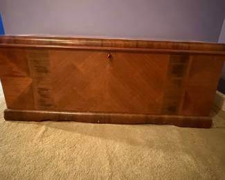 Art Deco Waterfall Cedar Hope Chest