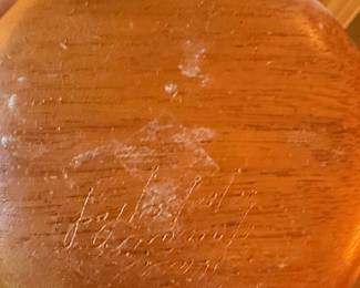 Richard Nissen Danish Modern Teak Bowl