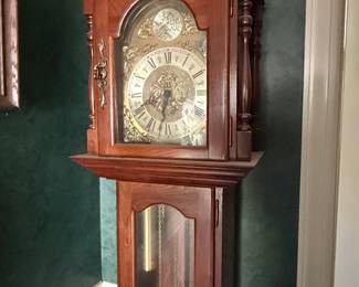 Howard Miller "Tempus Fugit" Grandfather Clock