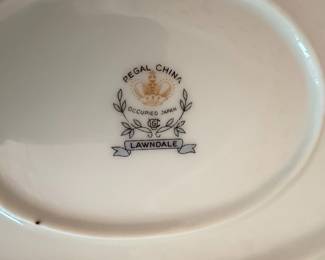 Regal China Lawndale Pattern Plate
